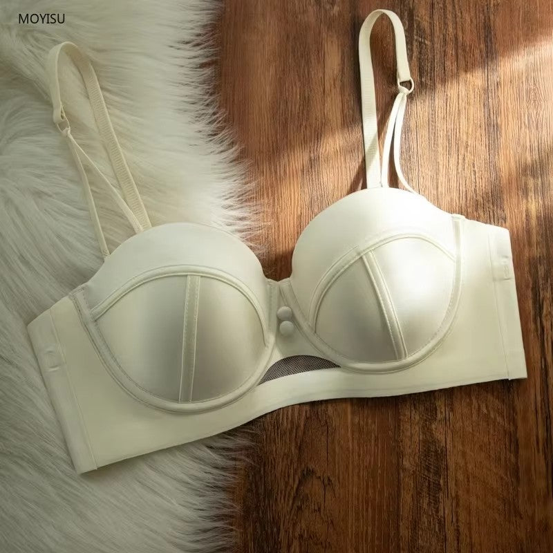 Japanese Anime Bra Set Victoria's Style Style Half Cup Minimiser & Knickers | Push Up for Small Chest Retro Lingerie Bride Gift