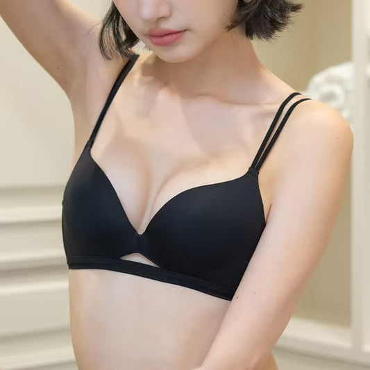 Colorful Mesh Breathable Bra Set
