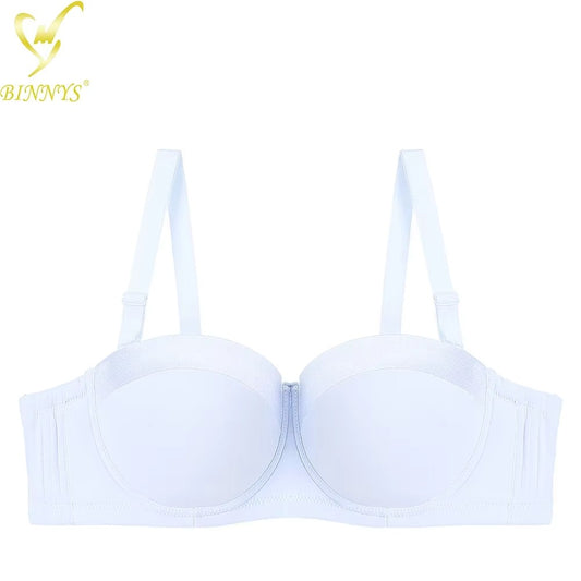 Women's Bras Strapless Female Lingerie Plus Size Sexy Big Cup Ladies Large Size Underwear