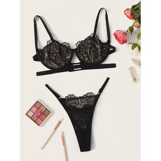 Hot Sale Sexy Bra and Panty Women Lingerie