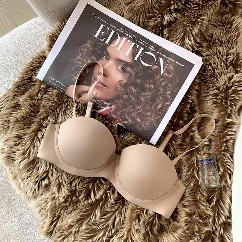 Summer Sexy Women's Bra Simple Soft Thin Pad Bralette Invisible Brasiere Sexy Lingerie Seamless Bras 2027 New Push Up Underwear