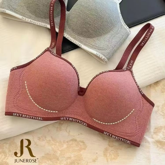 8cm Extreme Push Up Bra for Small Chest AA-A-B Cup Ultra Thick Padding Wireless Bra for Max Lift Deep Plunge Seamless Lingerie