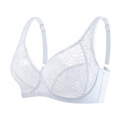 Plus Size Bras For Women Lace Modern Ladies Elegance Brassiere Underwear Sexy Lingerie Tops C D DD E F Cup